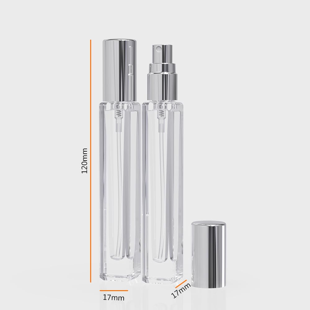 5-Piece Cologne Atomizer Empty - Water Bottle Blank recension och pris