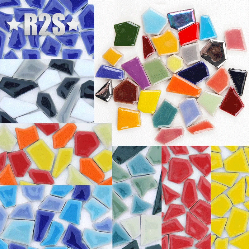 100g Porcelain Mosaic Tiles DI - Ceramic Tile Blank recension och pris