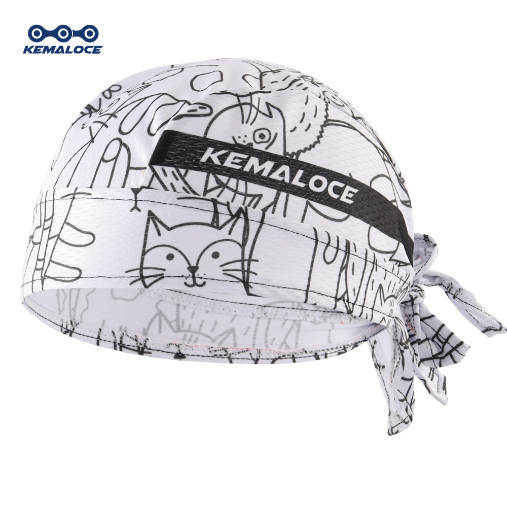 KAMALOCE UV Protection Cycling - Bandana Blank White recension och pris