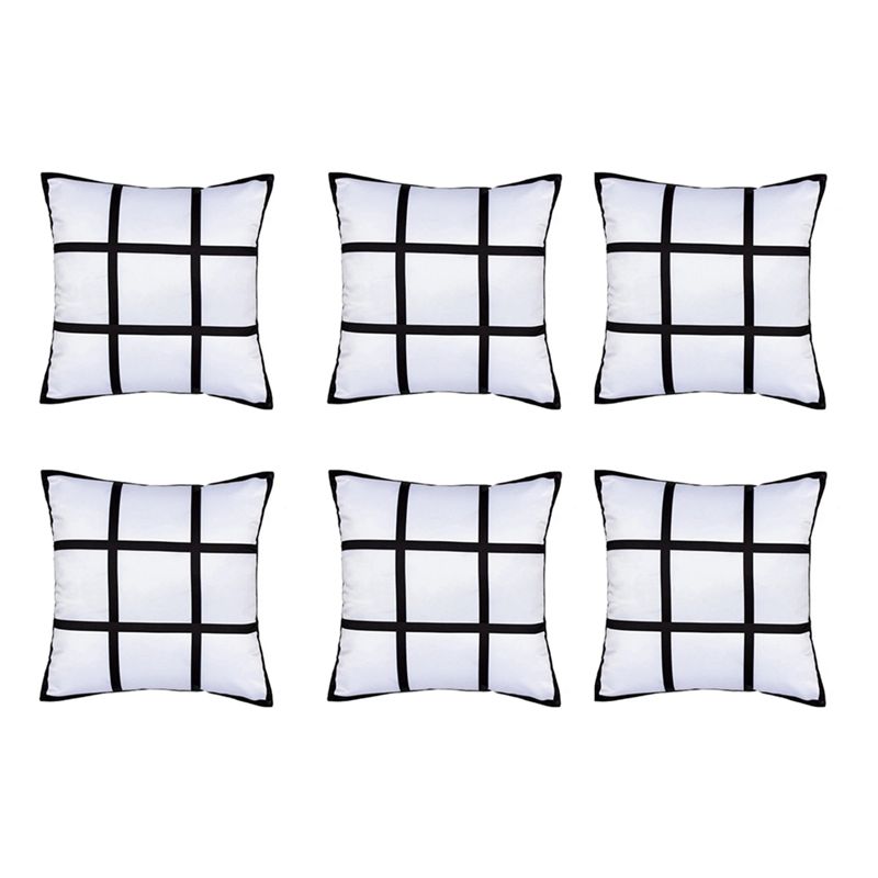 ABKJ-6Pcs Sublimation Blank Pa - Pillow Cover Sublimation recension och pris