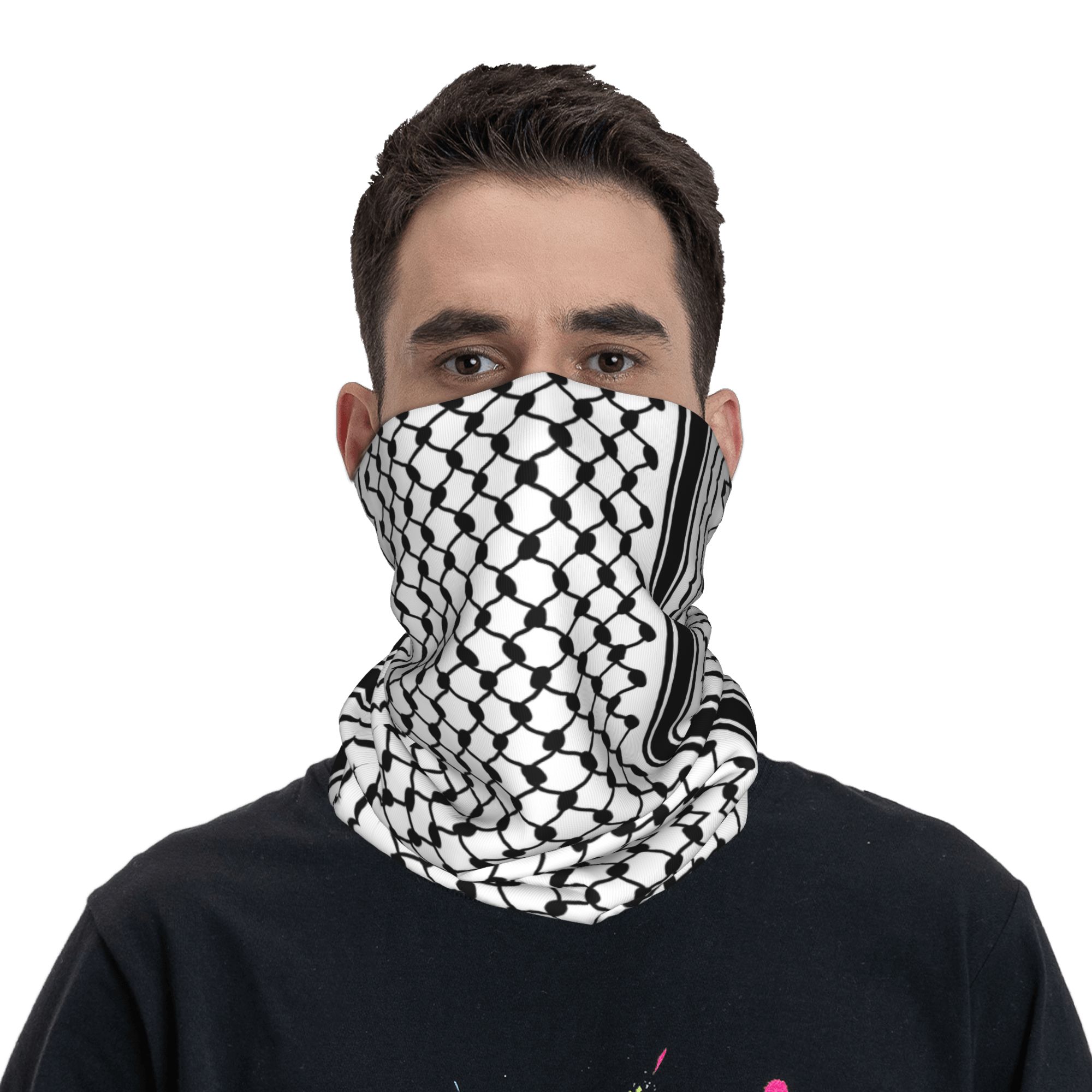 Shemagh Bandana Neck Gaiter Wi - Bandana Blank White recension och pris
