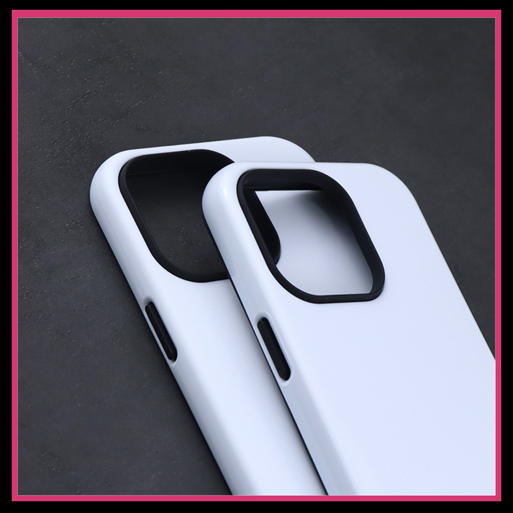 FONLYU 5PCS Sublimation 3D Bla - Phone Case Blank Print recension och pris