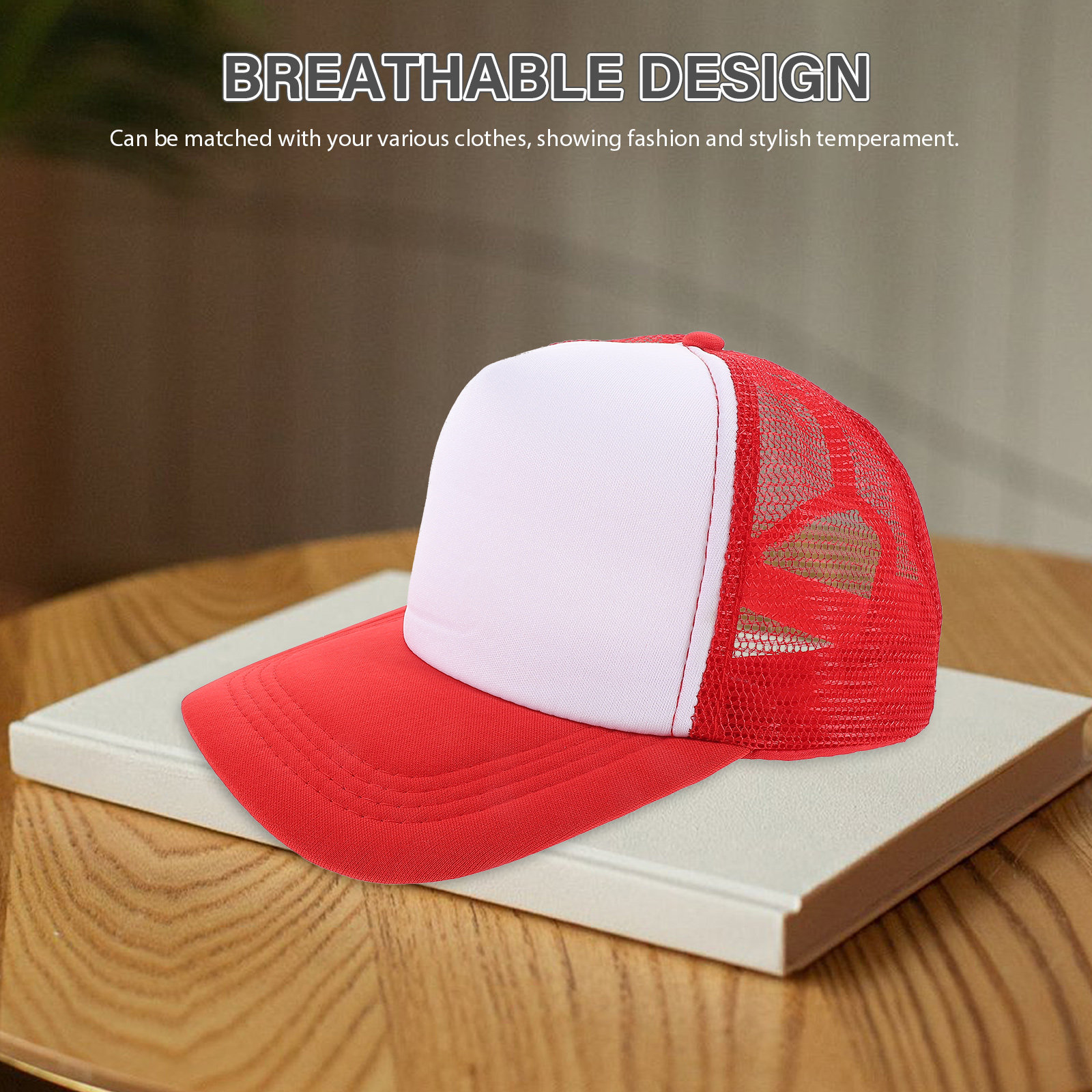 10Pcs Blank Baseball Hats Mesh - Hat Sublimation Blank recension och pris