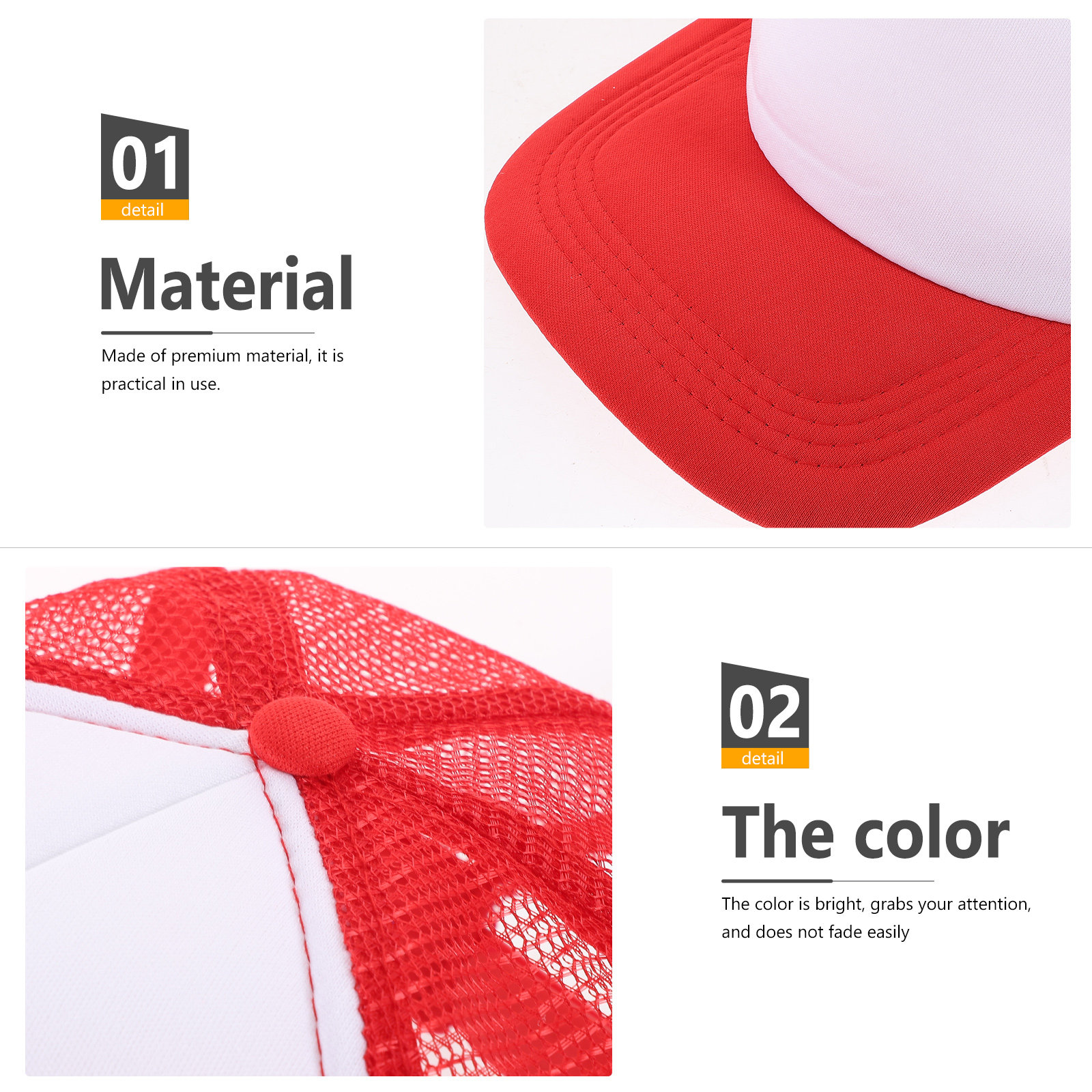 10Pcs Blank Baseball Hats Mesh - Hat Sublimation Blank recension och pris