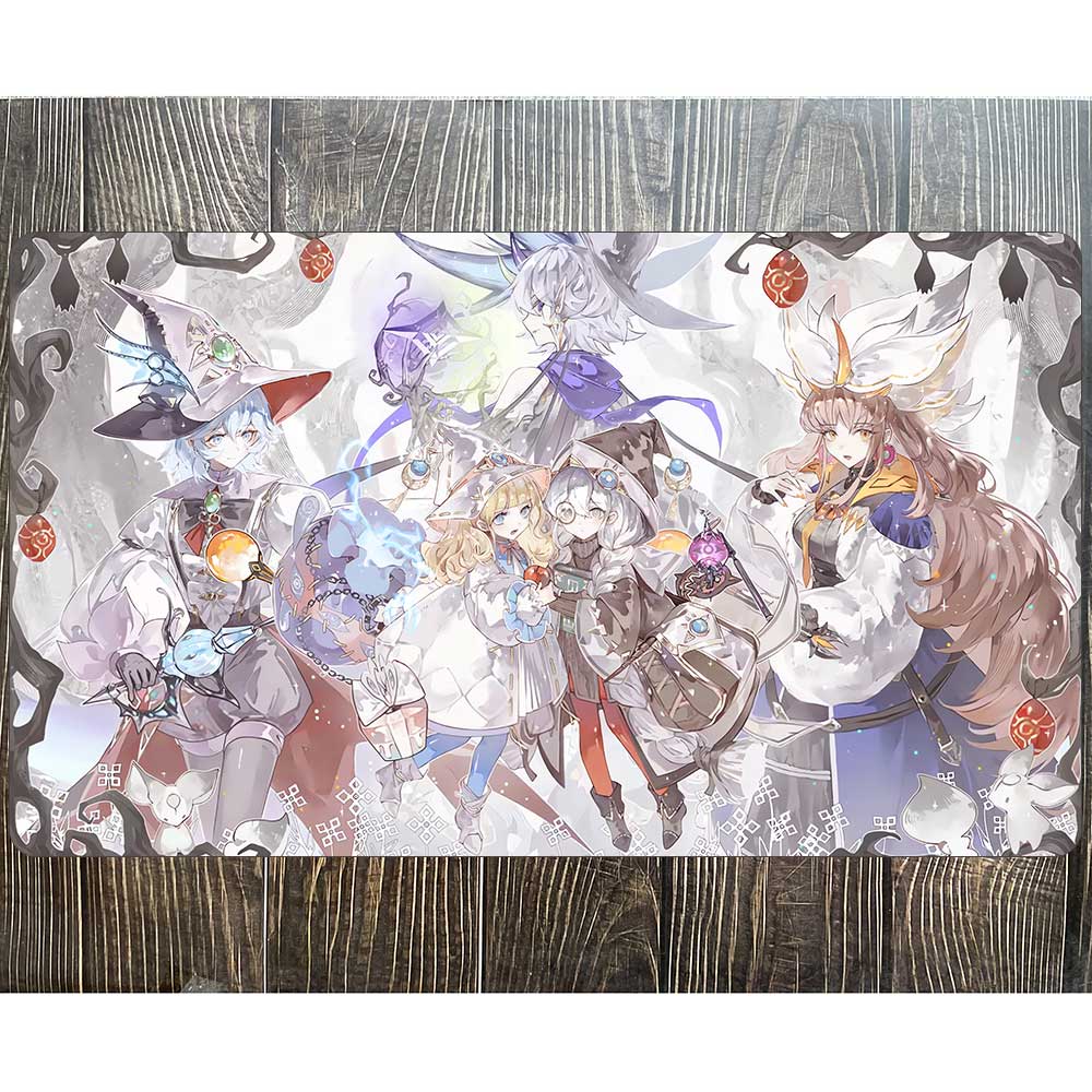 YuGiOh Playmat Risette Asteria - Door Mat Blank recension och pris