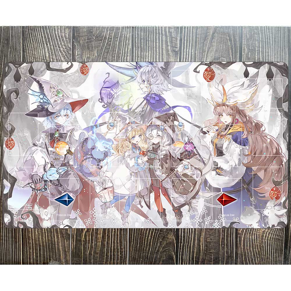 YuGiOh Playmat Risette Asteria - Door Mat Blank recension och pris
