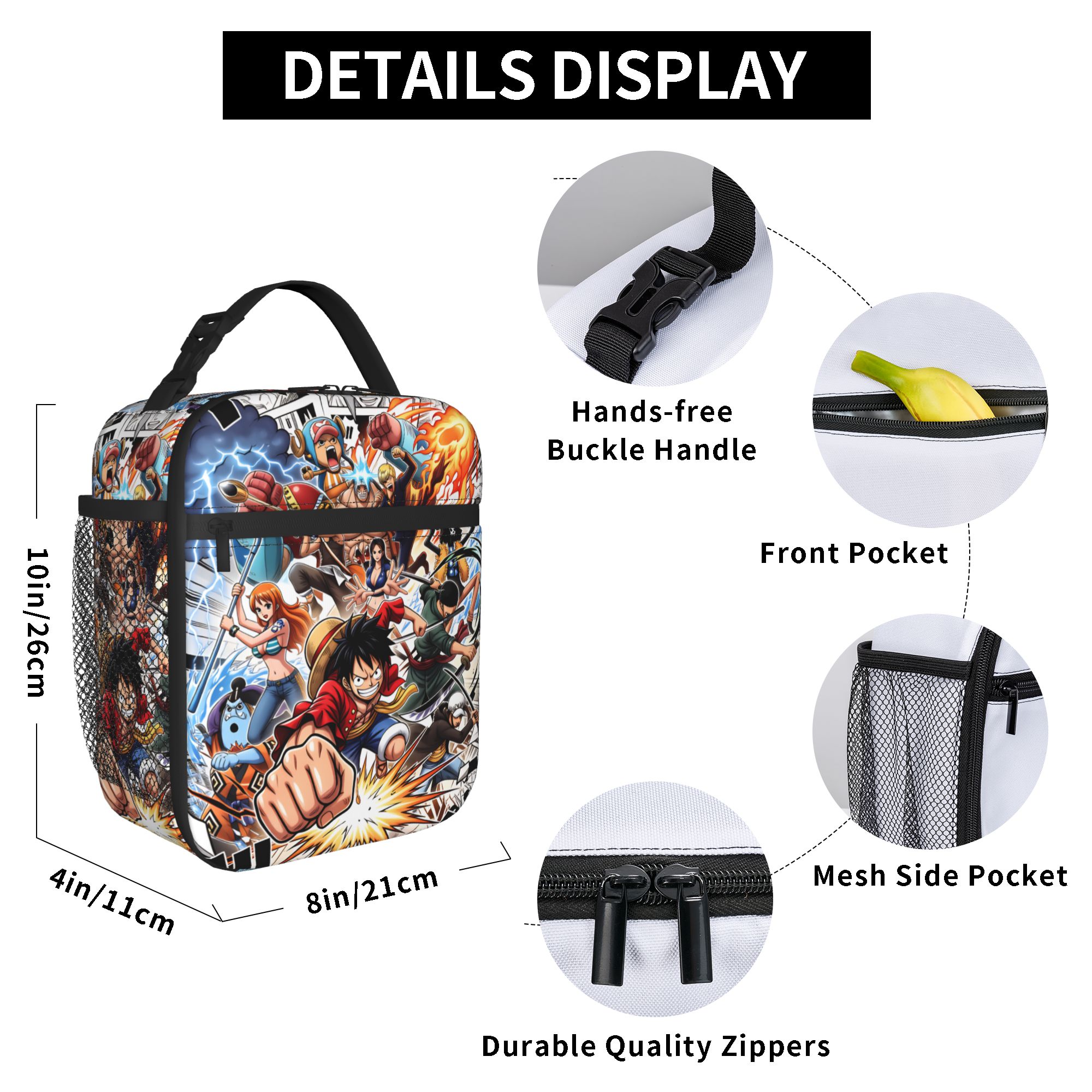 One P-Pieces Luffys Insulated  - Tote Bag Sublimation recension och pris