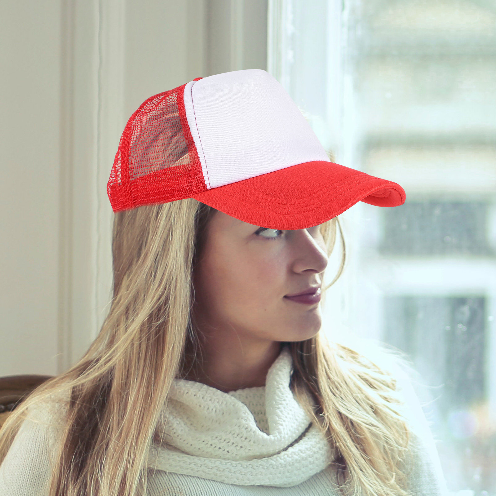 10Pcs Blank Mesh Baseball Caps - Hat Sublimation Blank recension och pris