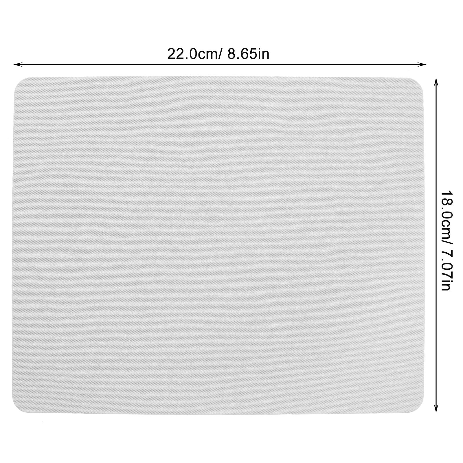 5Pcs Large Sublimation Mouse P - Mouse Pad Blank Sublimation recension och pris