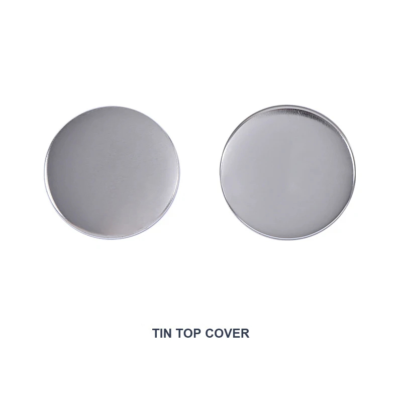 New 100PCS Key Ring Mirror Bla - Button Badge Blank recension och pris