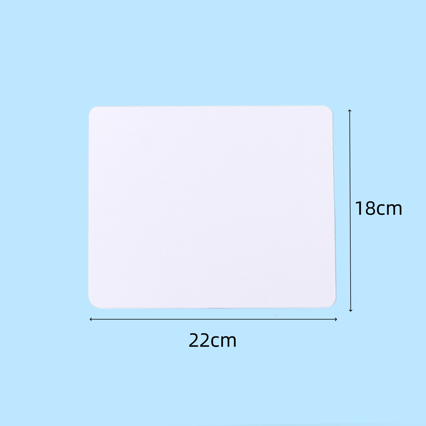 20pc/lot 22*18cm Blank Sublima - Mouse Pad Blank Sublimation recension och pris