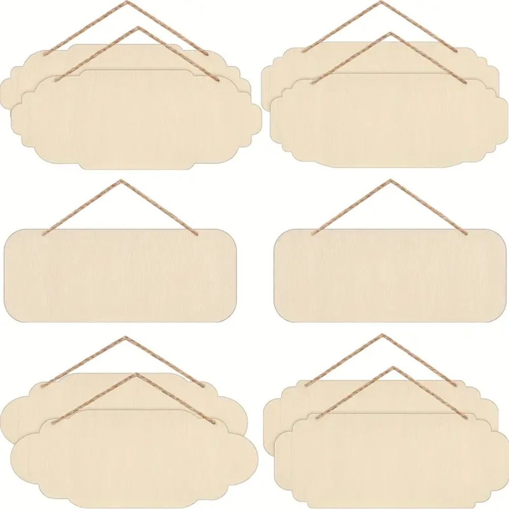 Blank Rectangle Oval Hanging W - Yard Sign Blank recension och pris