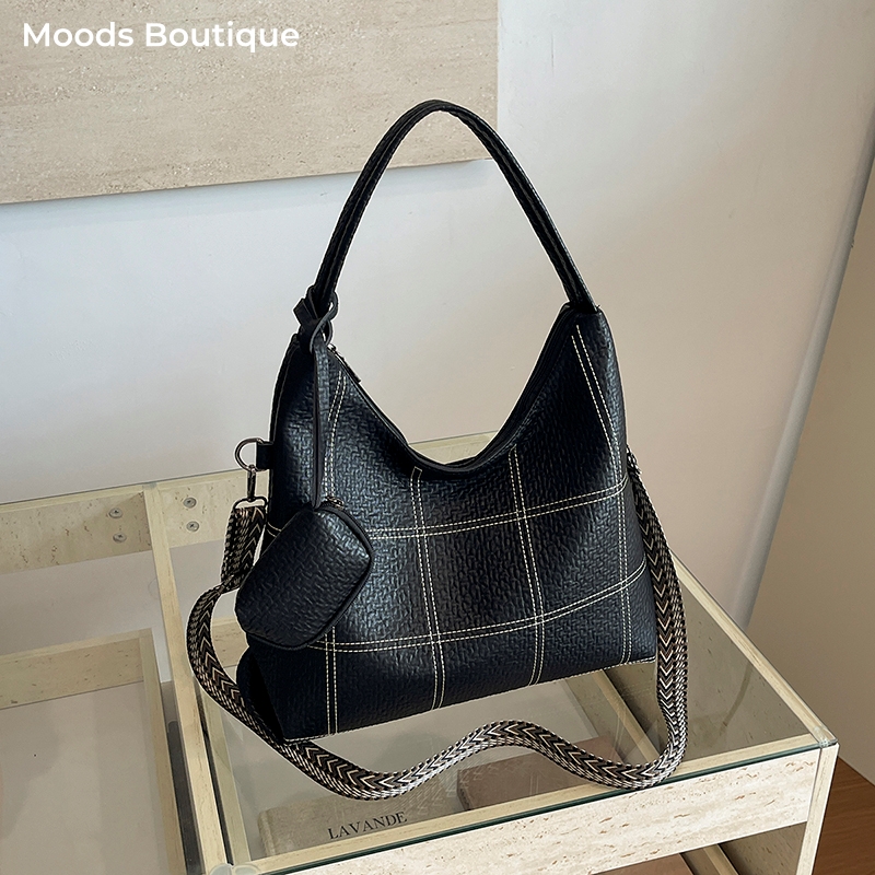 Large Capacity Women Hobo Tote - Tote Bag Sublimation recension och pris