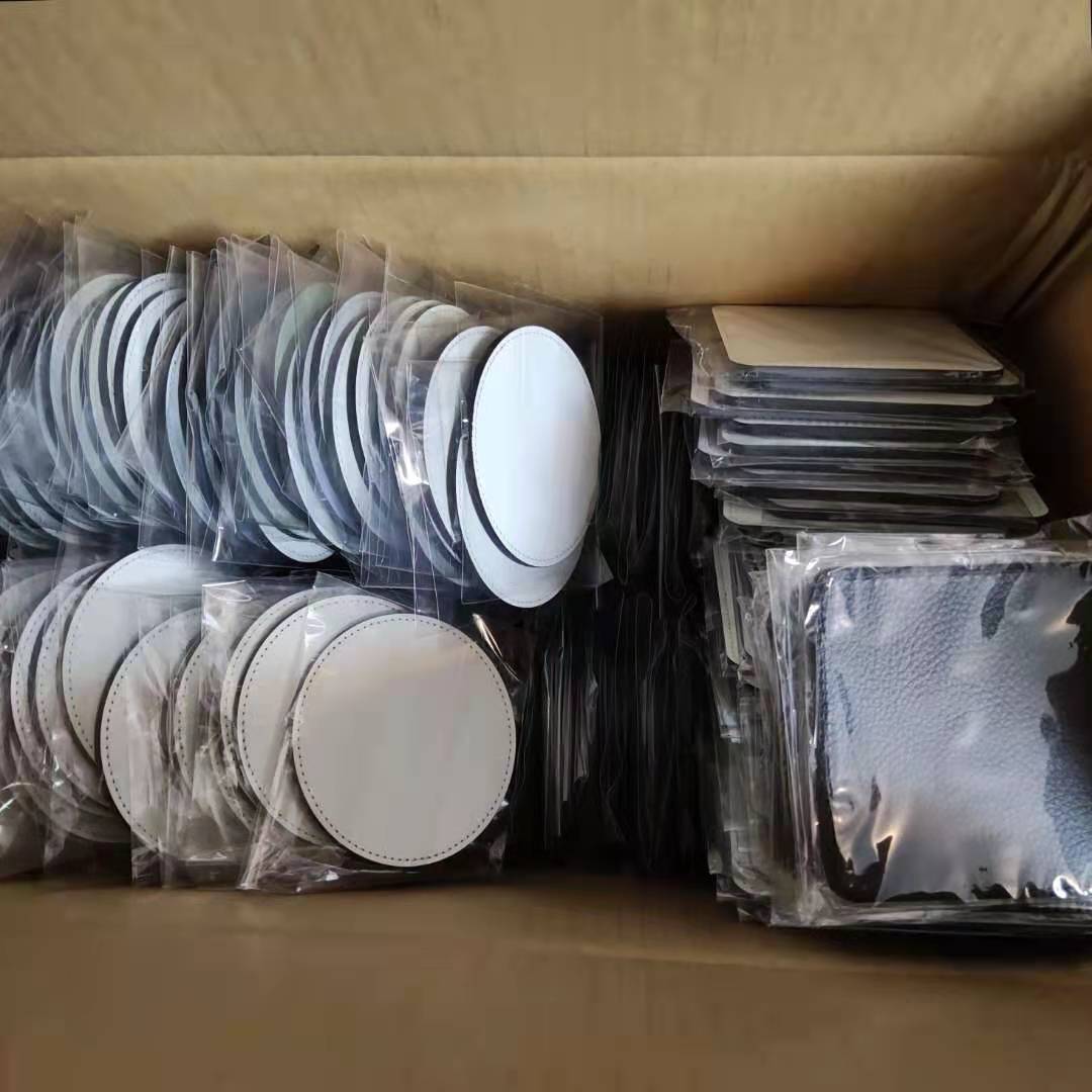 50pcs/lot 10*10cm New Blank Su - Coaster Sublimation Blank recension och pris