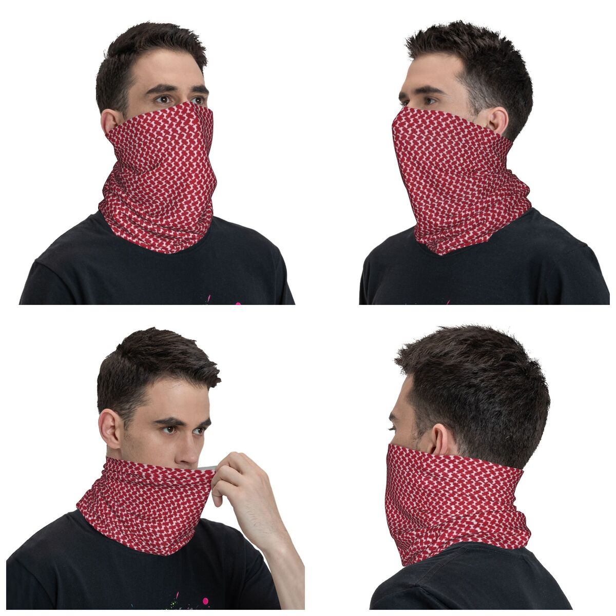 Middle Eastern Keffiyeh Bandan - Bandana Blank White recension och pris