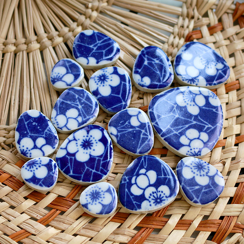 100g DIY Ceramic Mosaic Tiles  - Ceramic Tile Blank recension och pris