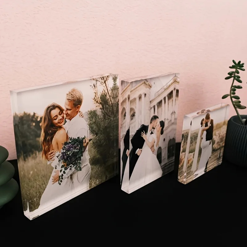 Custom Acrylic Anniversary Pho - Photo Acrylic Block recension och pris
