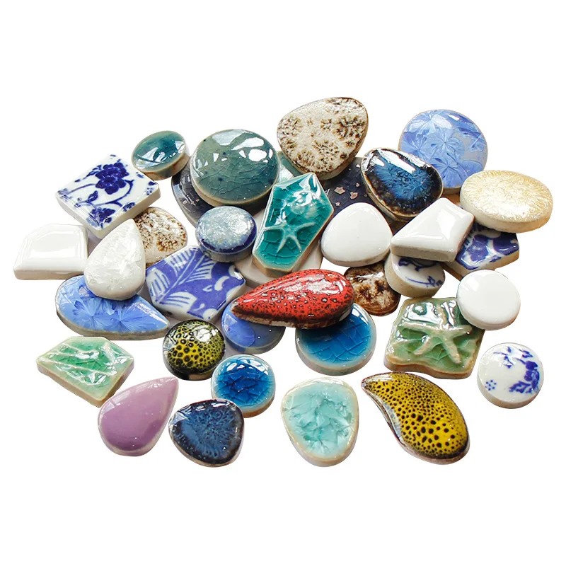 100g Oval Ceramic Mosaic Tiles - Ceramic Tile Blank recension och pris
