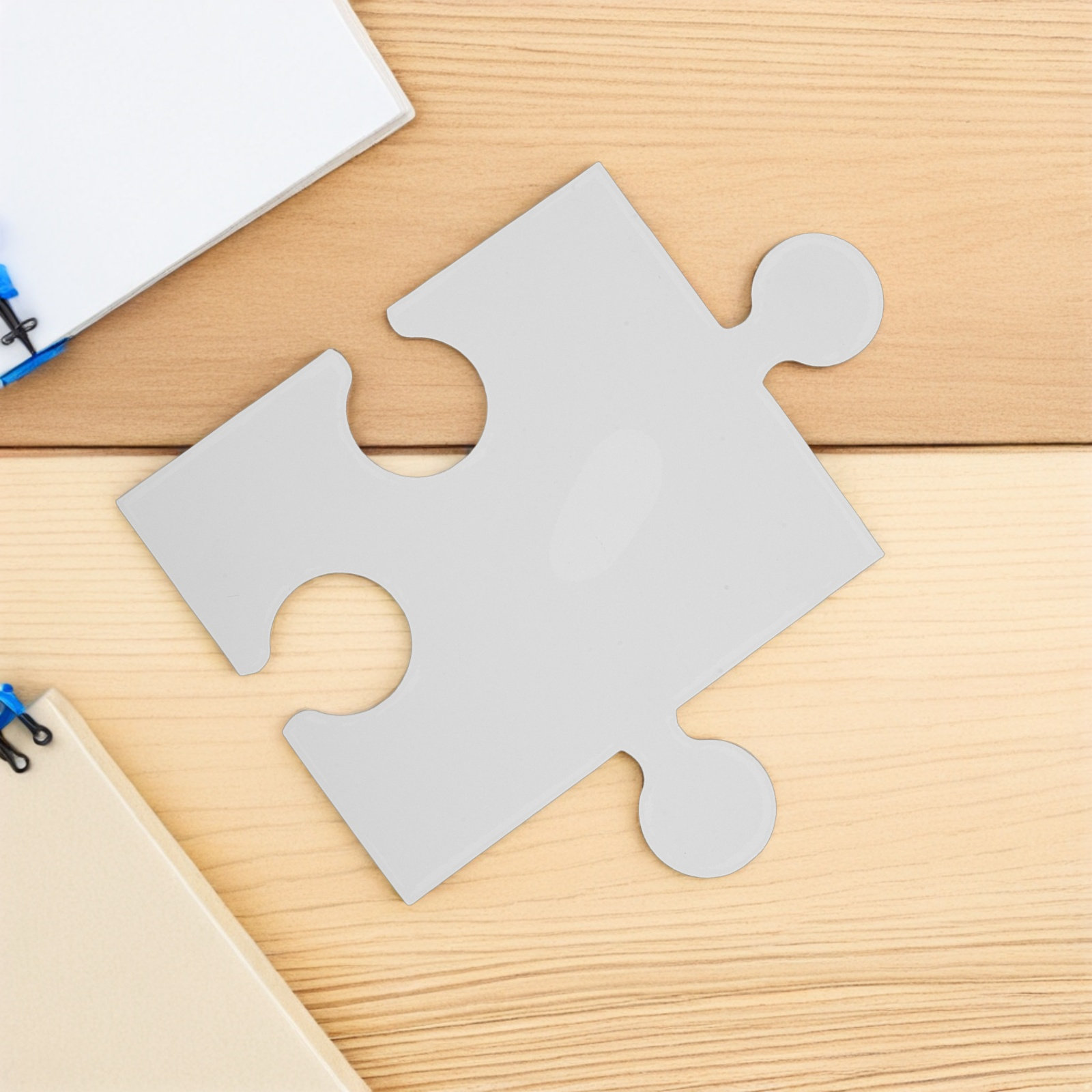 60Pcs Large White Blank Puzzle - Puzzle Blank White recension och pris