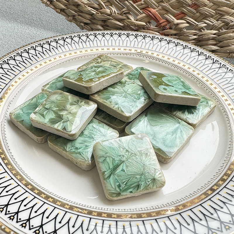 100g DIY Ceramic Mosaic Tiles  - Ceramic Tile Blank recension och pris