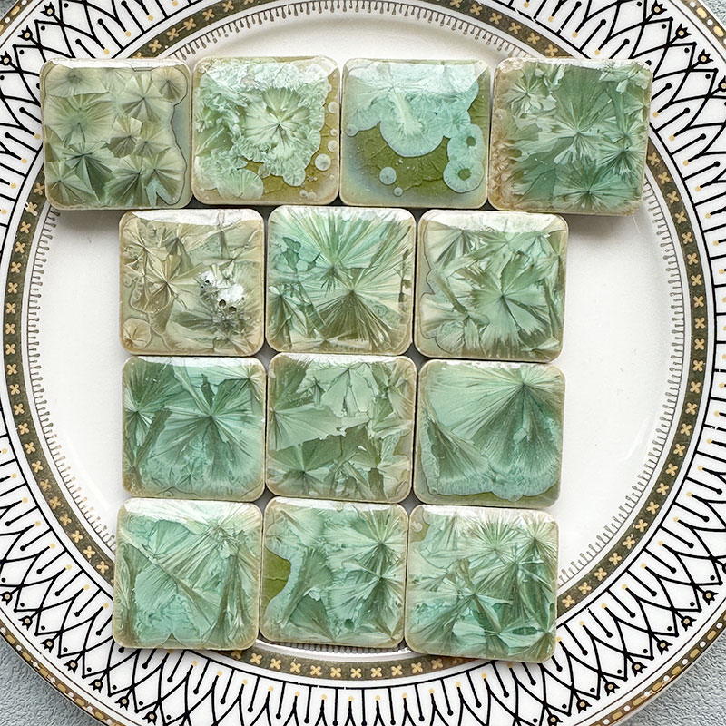 100g DIY Ceramic Mosaic Tiles  - Ceramic Tile Blank recension och pris